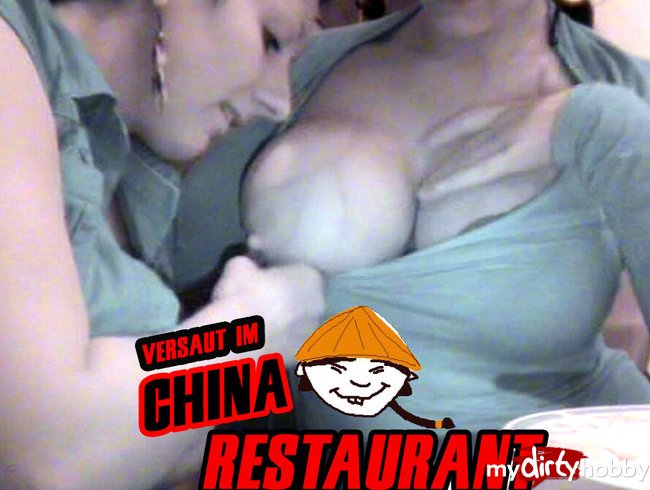 Versaut im Chinarestaurant
