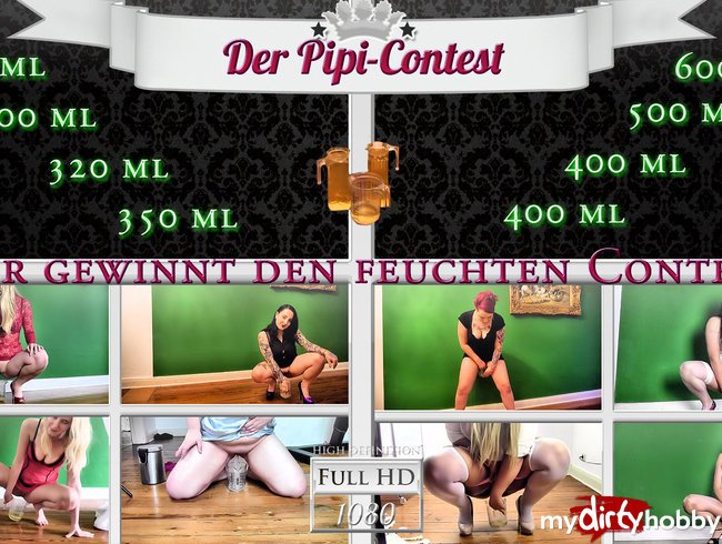 Der Pipi Contest - Wer gewinnt den feuchten Contest