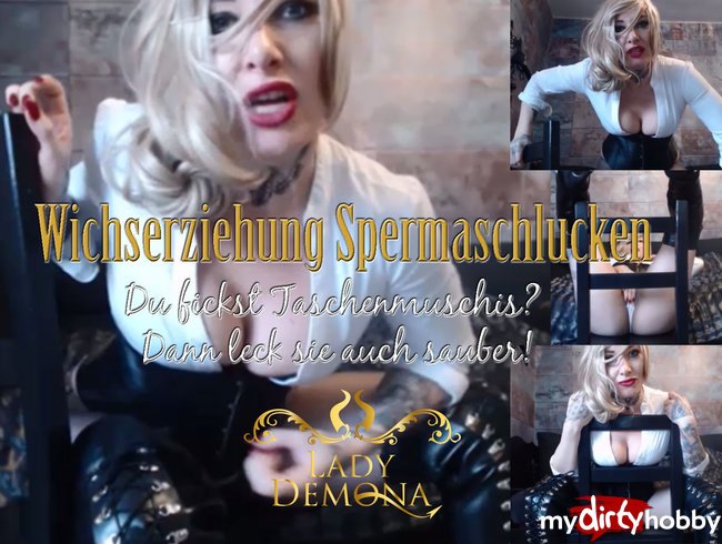 Wicherziehung Spermschlucken! Taschenmuschi Ficker- Leck die Pussy, Loser!  | by Lady_Demona