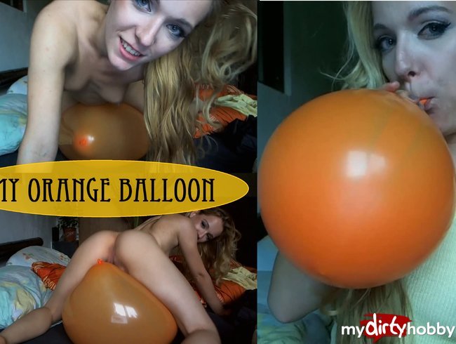 my orange balloon