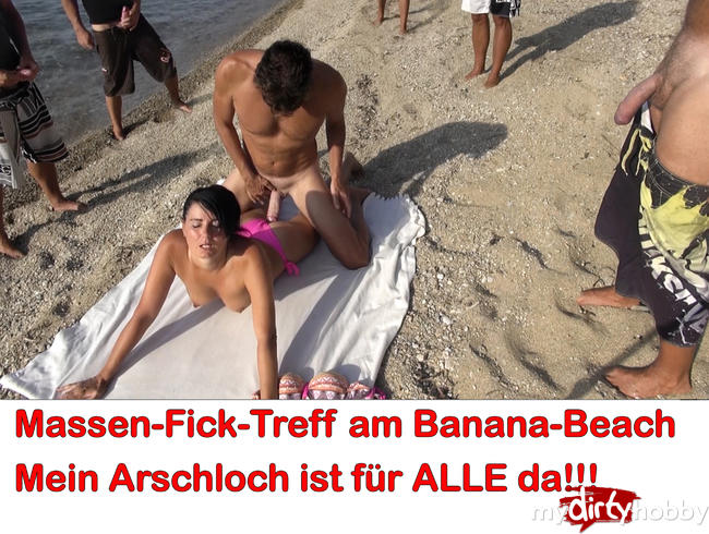 Public! Massenfick-Treff am Banana-Beach mit Abspritzgarantie