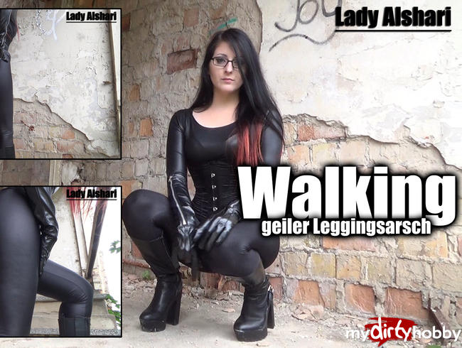 Walking - Geiler Leggingsarsch - sexy ass in leggings