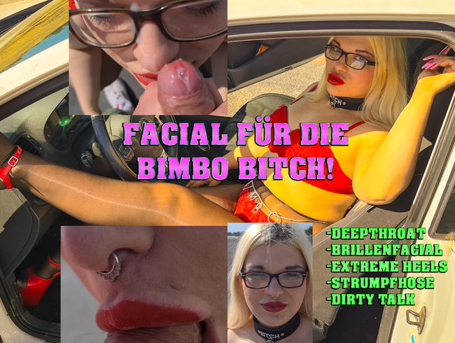 Facial für die Bimbo Bitch!