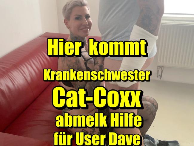 Hier kommt Krankenschwester Cat-Coxx abmelk Hilfe für User Dave