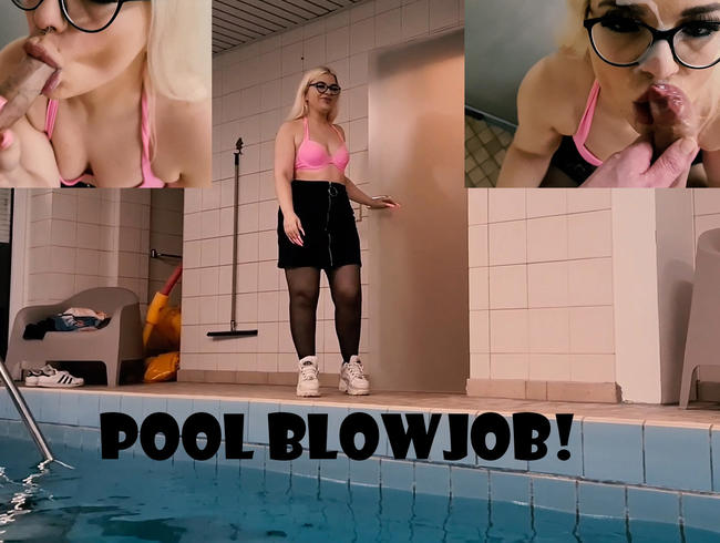 Pool Blowjob!